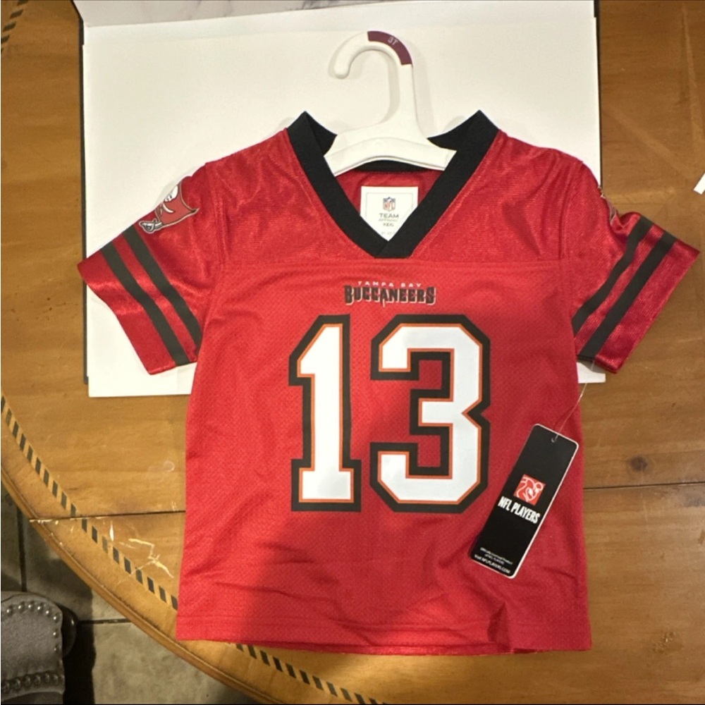 NFL Players Kids Red Buccaneers Jersey